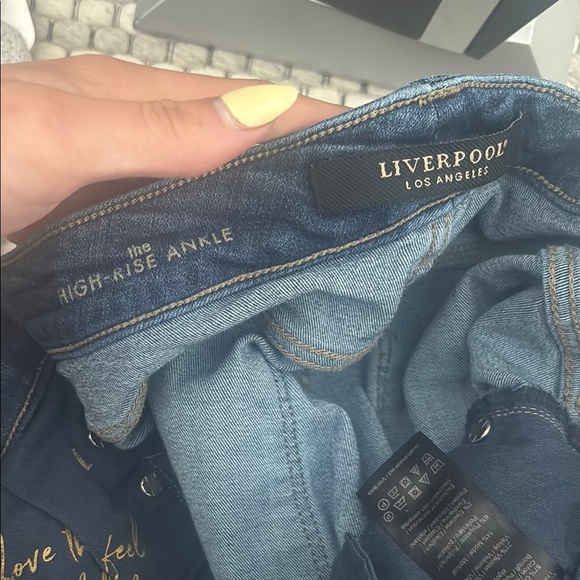 Liverpool Jeans Company Blue Skinny Fit Denim - Picture 3 of 3